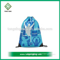 Polyester Nylon drawstring Bag gym backpack